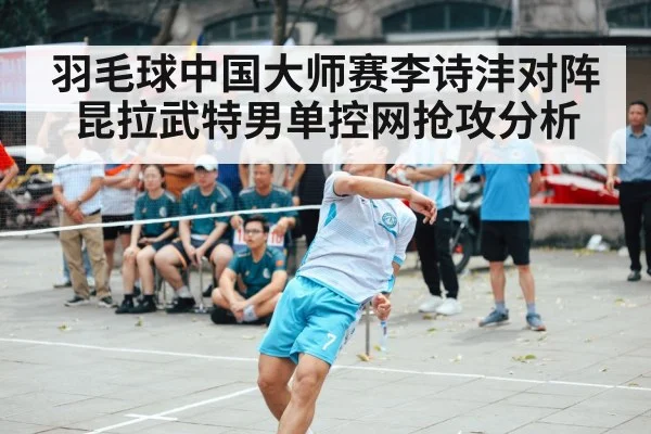 badminton player net shot