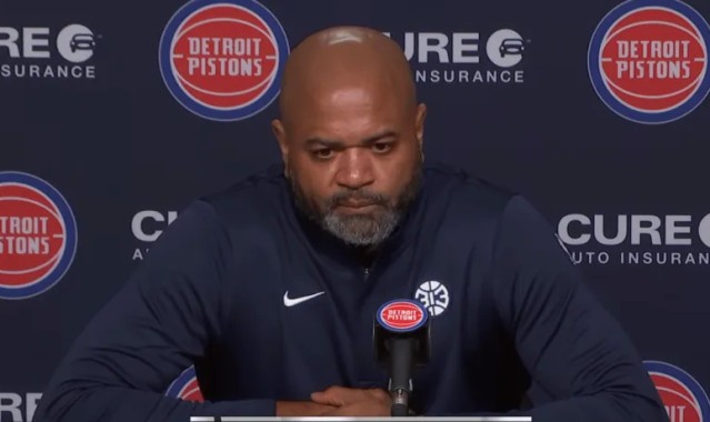 杏彩体育官网-活塞主帅采访全文：已建立强硬对抗特点，季后赛也会如此